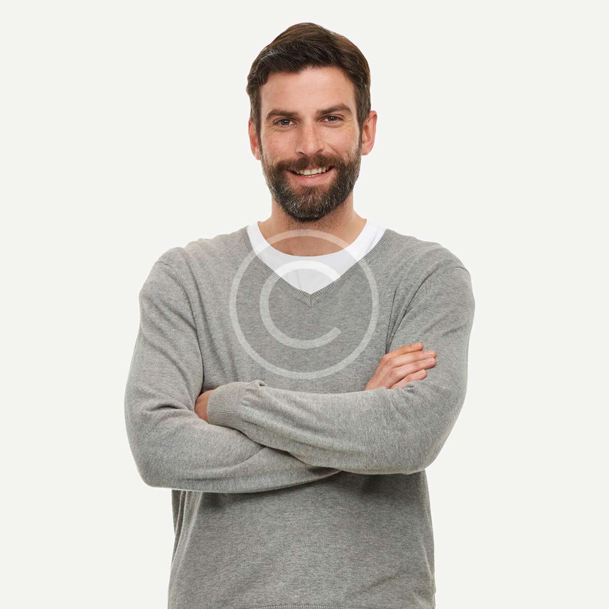 Set-in sweater